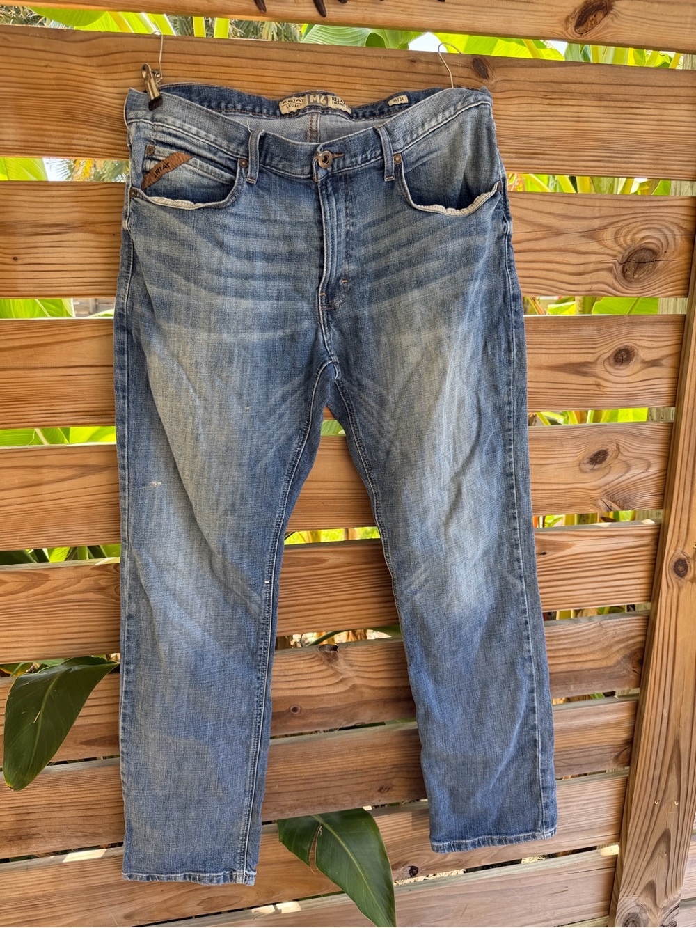 Ariat Light Blue Straight Men’s Jeans